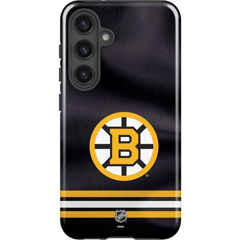 NHL Boston Bruins Home Jersey Galaxy S24 Plus Impact Case